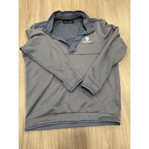 Under Armour Men's Long Sleeve Sweater With Snap Buttons Size Large Coto De Caza